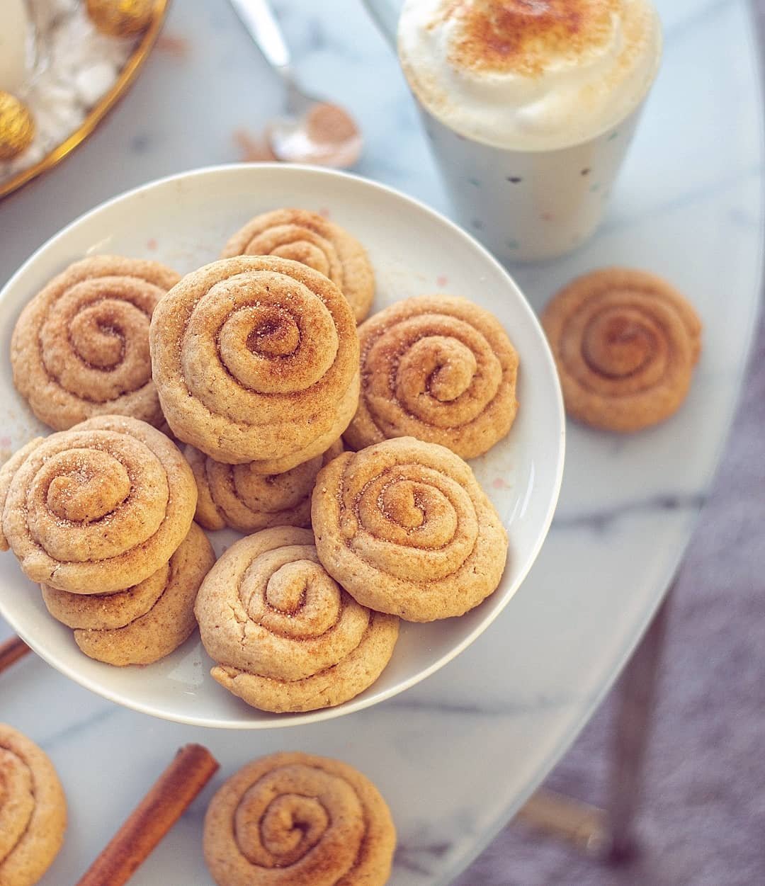 Cinnamon Roll Cookies – Zimtschnecken Kekse – jasmins good life